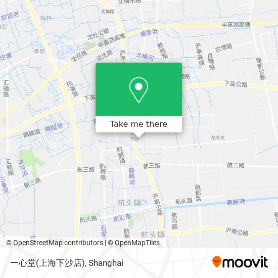 一心堂(上海下沙店) map