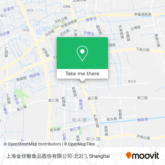 上海金丝猴食品股份有限公司-北2门 map