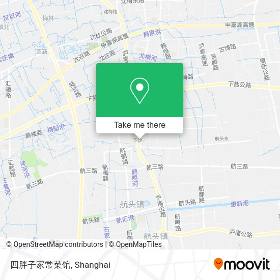 四胖子家常菜馆 map