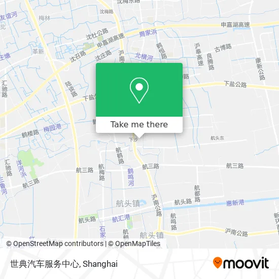 世典汽车服务中心 map