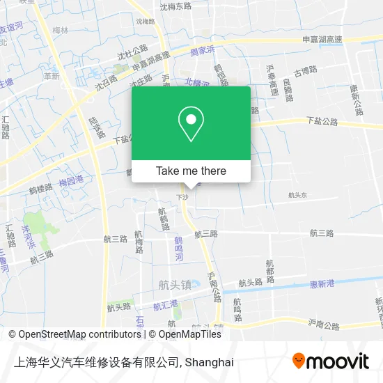 上海华义汽车维修设备有限公司 map