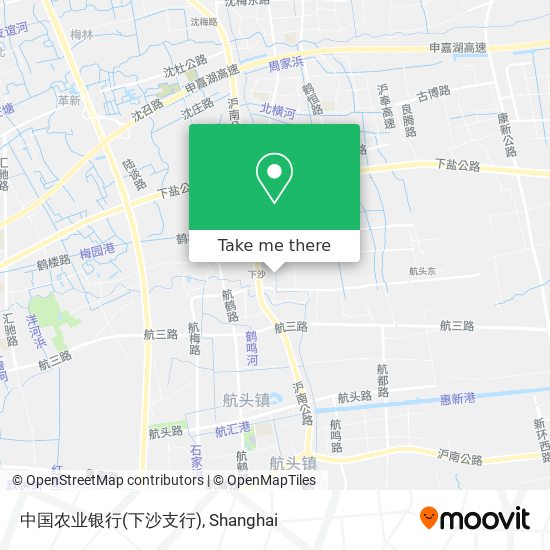 中国农业银行(下沙支行) map