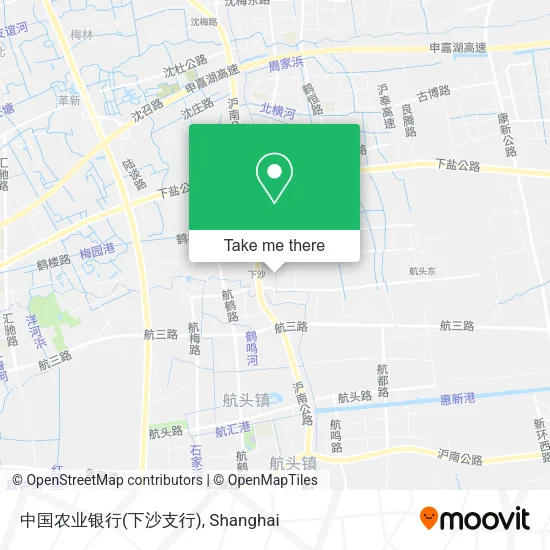 中国农业银行(下沙支行) map