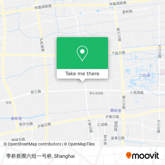 季桥蔡圈六组一号桥 map