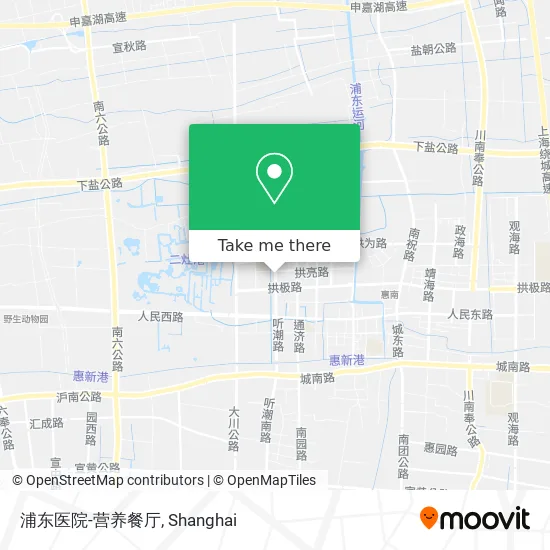 浦东医院-营养餐厅 map