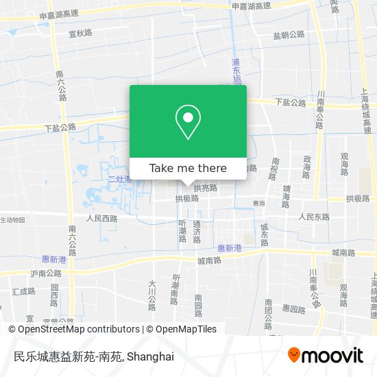 民乐城惠益新苑-南苑 map