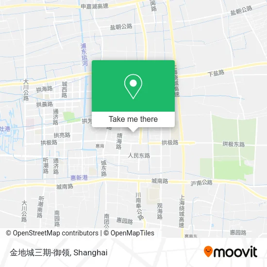 金地城三期-御领 map