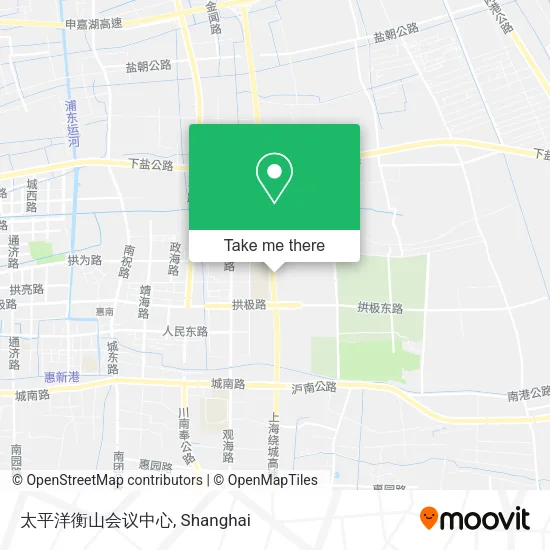 太平洋衡山会议中心 map