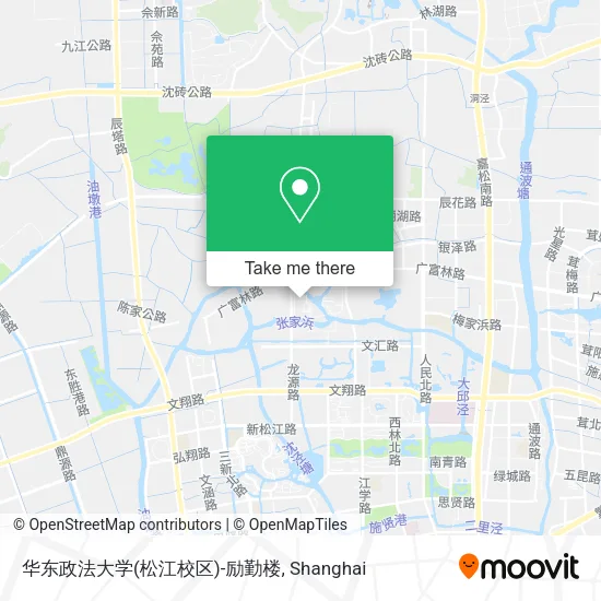 华东政法大学(松江校区)-励勤楼 map