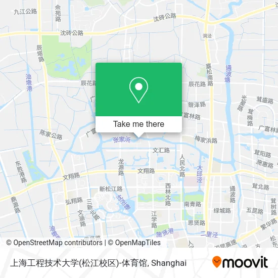 上海工程技术大学(松江校区)-体育馆 map