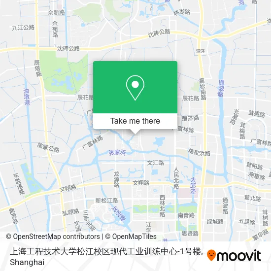 上海工程技术大学松江校区现代工业训练中心-1号楼 map