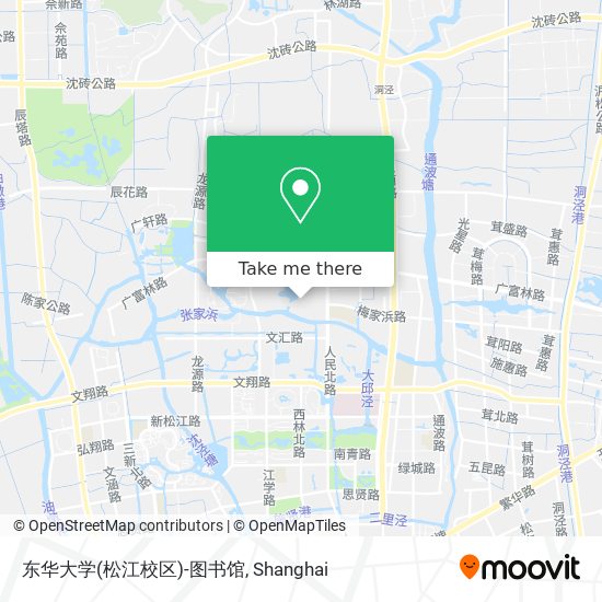 东华大学(松江校区)-图书馆 map