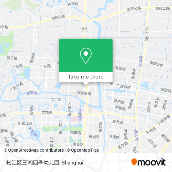 松江区三湘四季幼儿园 map
