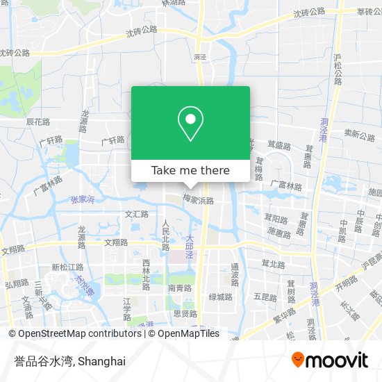 誉品谷水湾 map