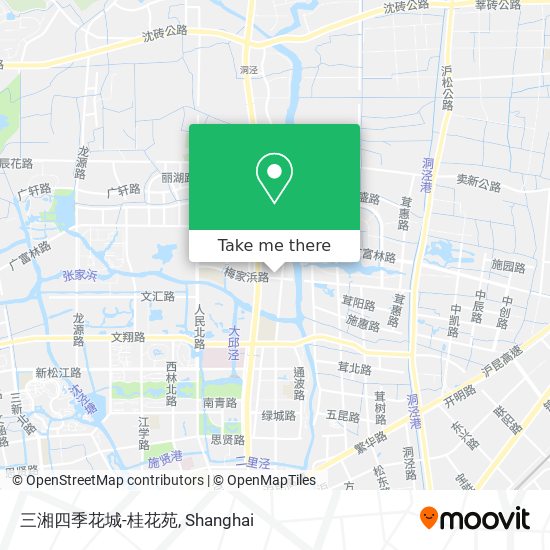 三湘四季花城-桂花苑 map