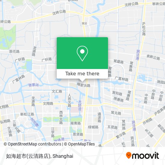 如海超市(云清路店) map