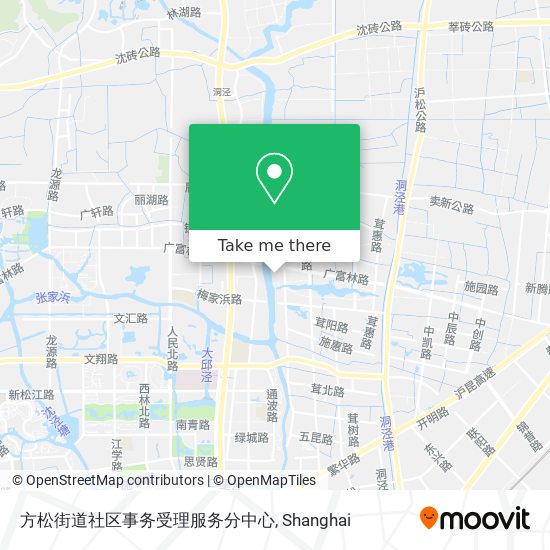 方松街道社区事务受理服务分中心 map