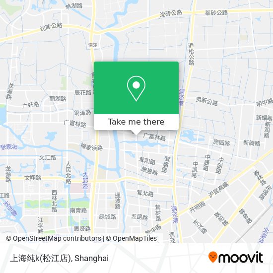 上海纯k(松江店) map