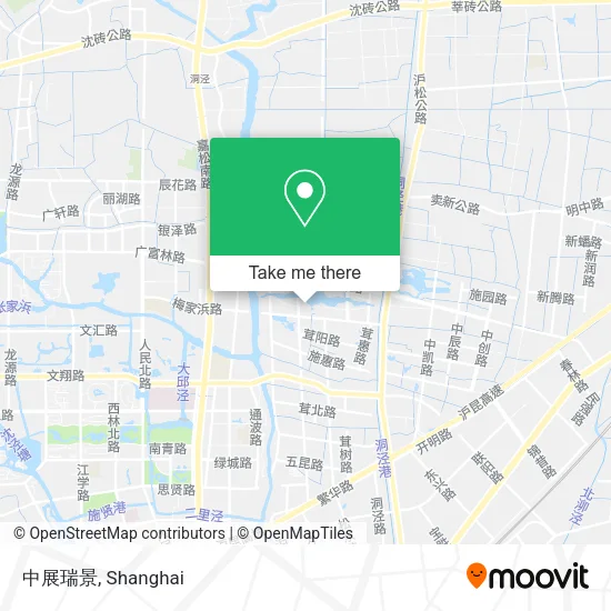 中展瑞景 map
