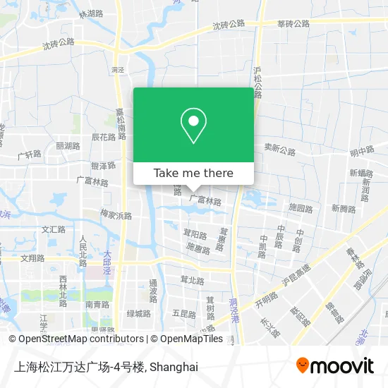 上海松江万达广场-4号楼 map