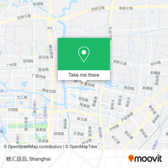 糖汇甜品 map