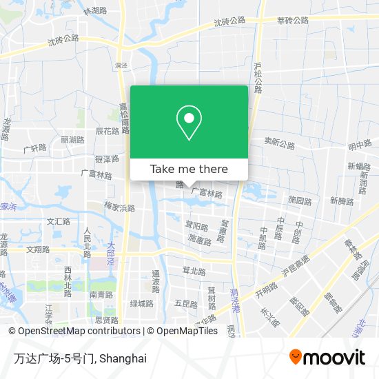 万达广场-5号门 map