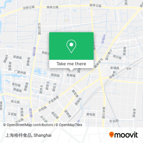 上海格特食品 map