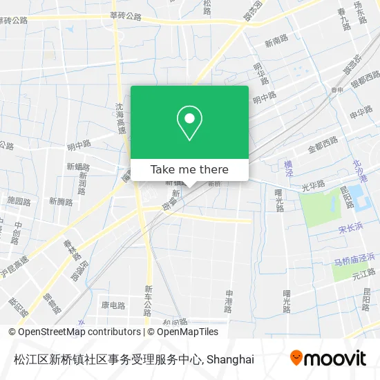 松江区新桥镇社区事务受理服务中心 map