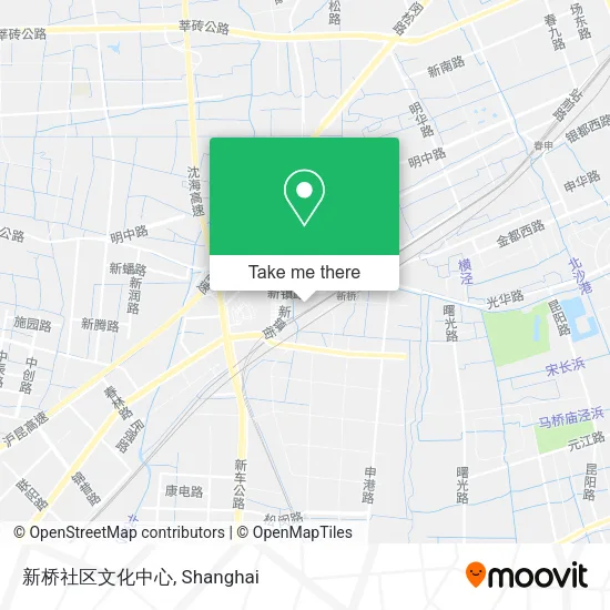 新桥社区文化中心 map