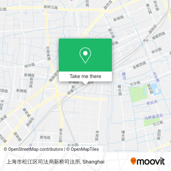 上海市松江区司法局新桥司法所 map
