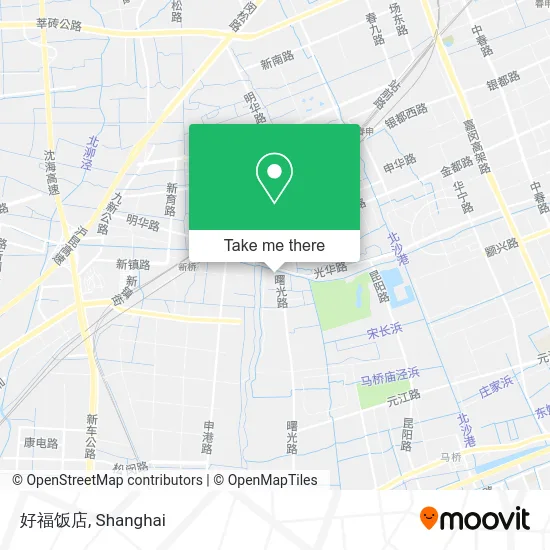 好福饭店 map