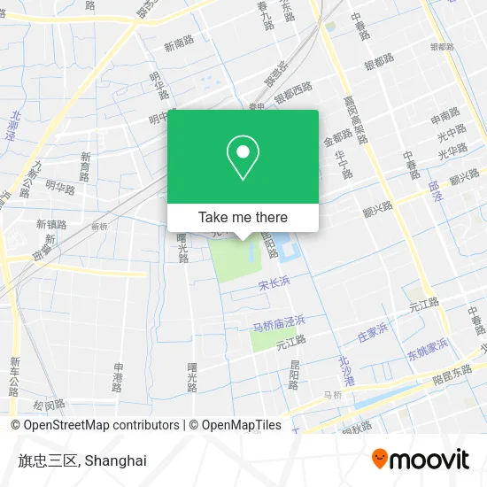 旗忠三区 map