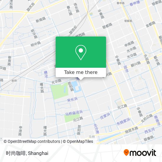 时尚咖啡 map
