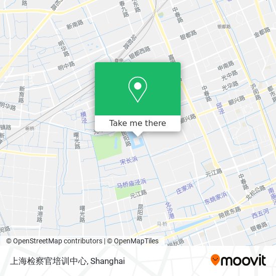 上海检察官培训中心 map