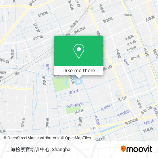上海检察官培训中心 map