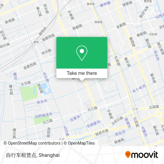 自行车租赁点 map