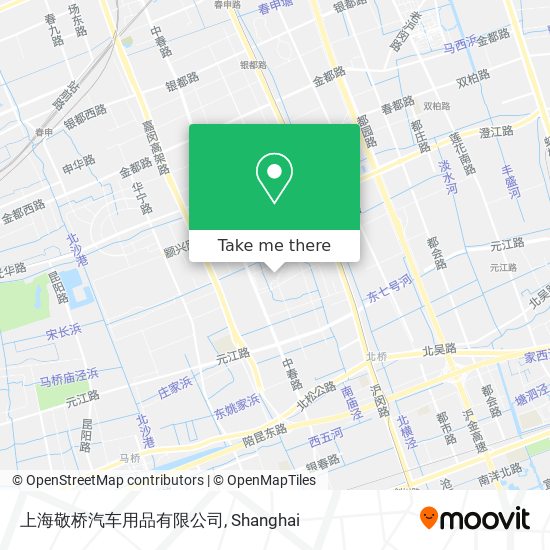 上海敬桥汽车用品有限公司 map