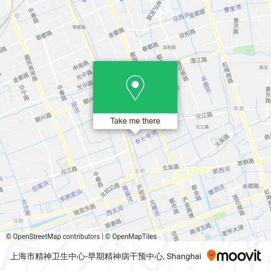 上海市精神卫生中心-早期精神病干预中心 map