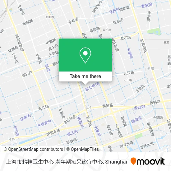 上海市精神卫生中心-老年期痴呆诊疗中心 map