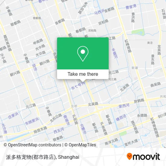 派多格宠物(都市路店) map