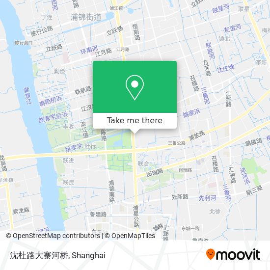 沈杜路大寨河桥 map