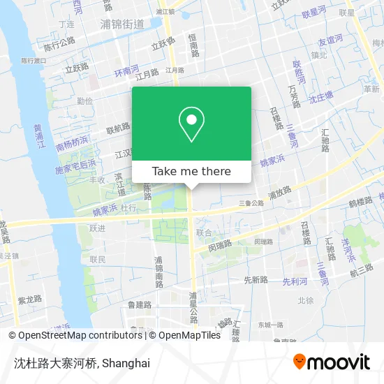 沈杜路大寨河桥 map