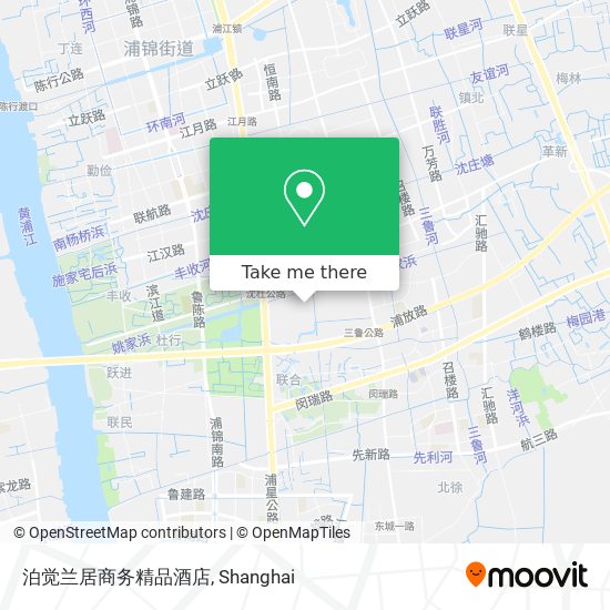 泊觉兰居商务精品酒店 map
