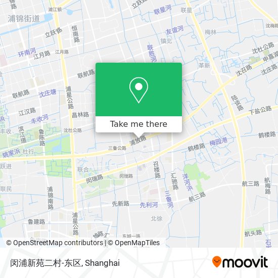 闵浦新苑二村-东区 map