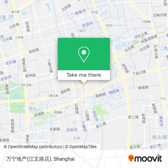 万宁地产(江文路店) map
