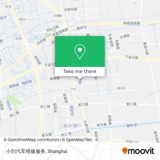 小刘汽车维修服务 map