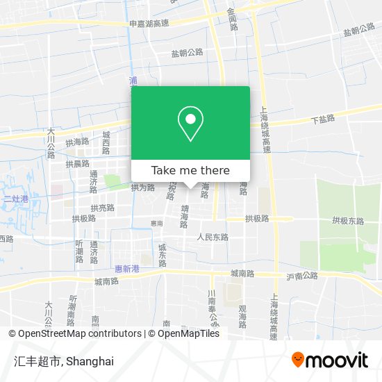 汇丰超市 map