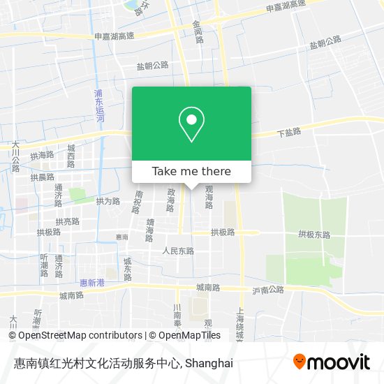 惠南镇红光村文化活动服务中心 map