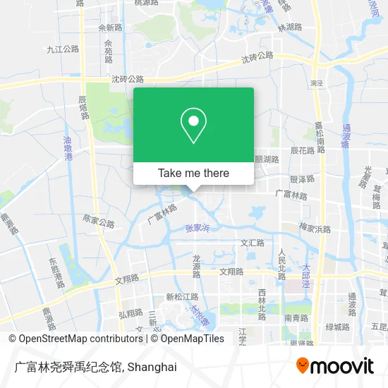 广富林尧舜禹纪念馆 map