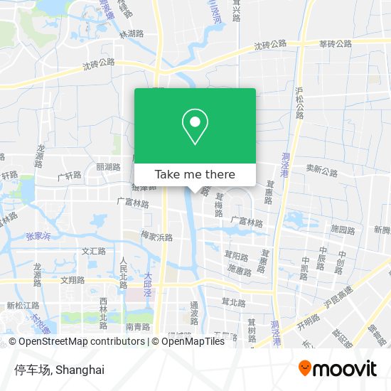 停车场 map